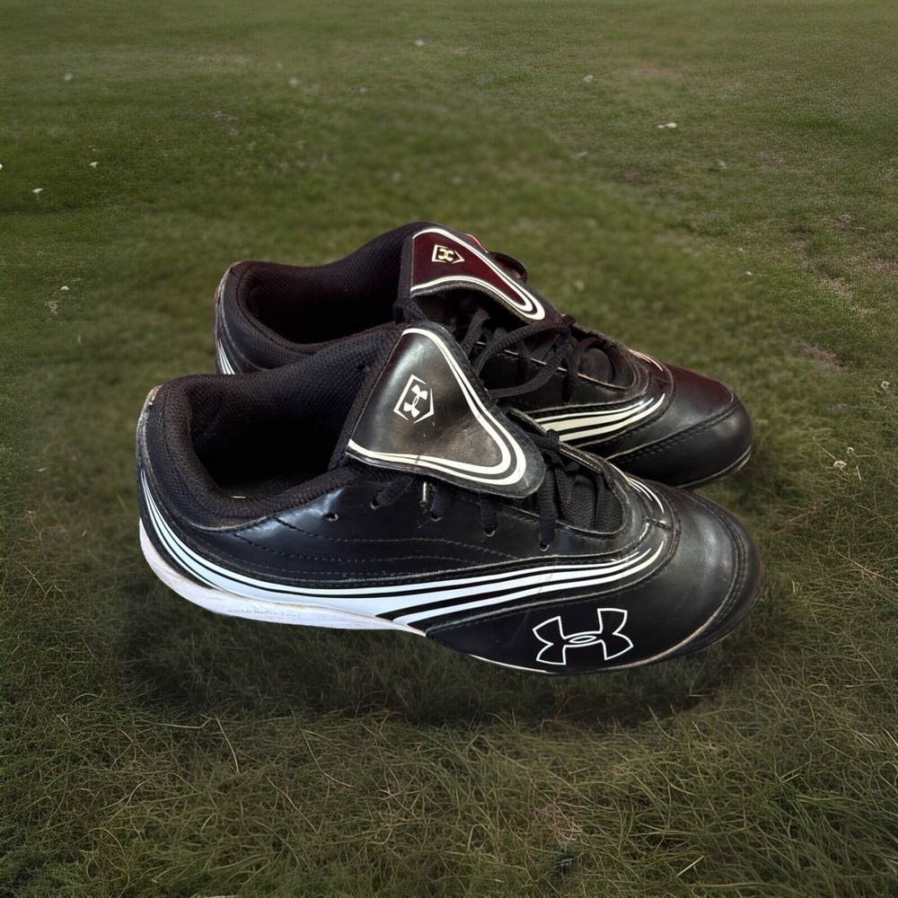 Under Armour Womens‎ Glyde IV Black Cleats Size US 6.5 1226309-011 Pre-Owned